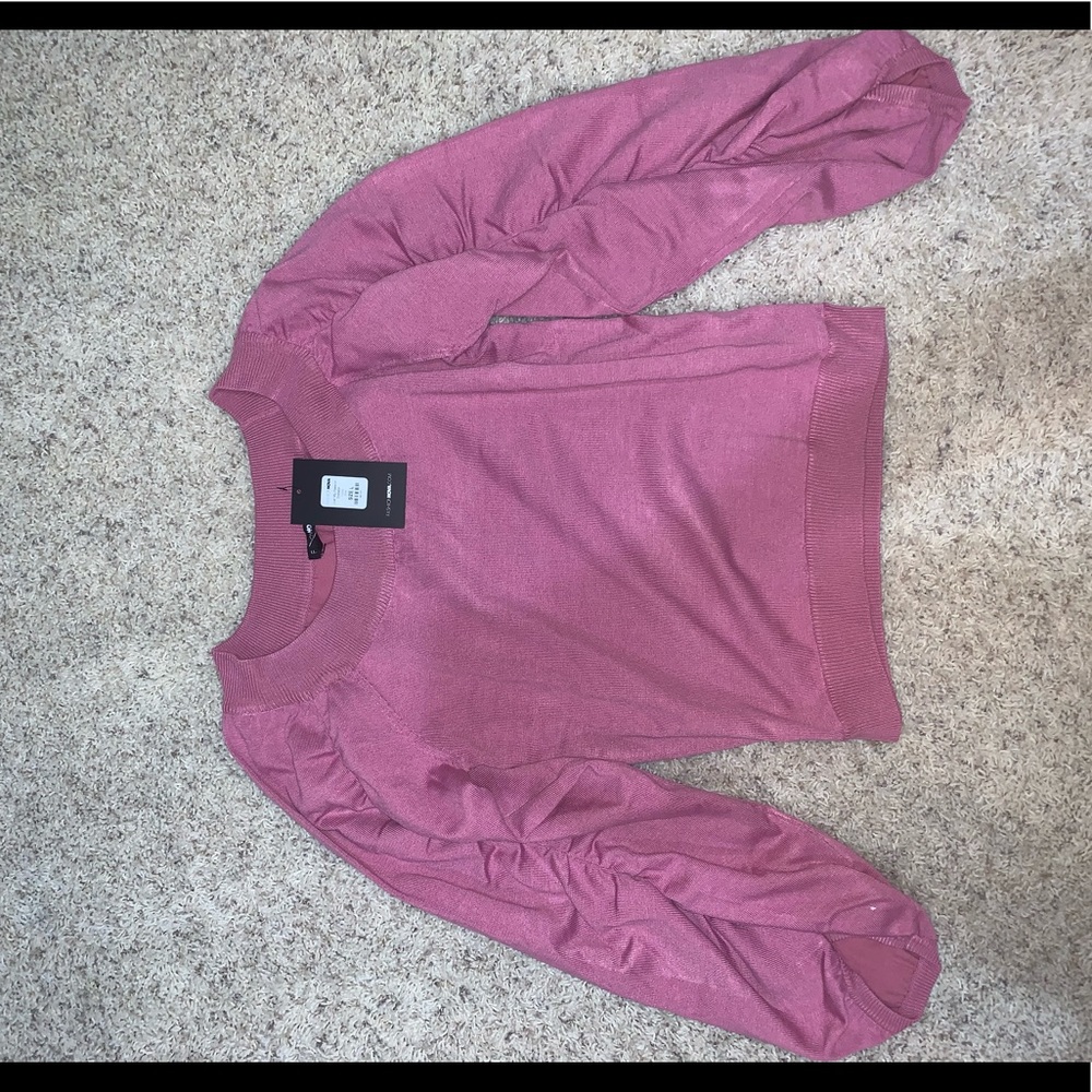 Pink sweater